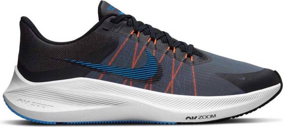 Nike Zoom Winflo 8 hardloopschoenen heren griijs blauw - Foto 1