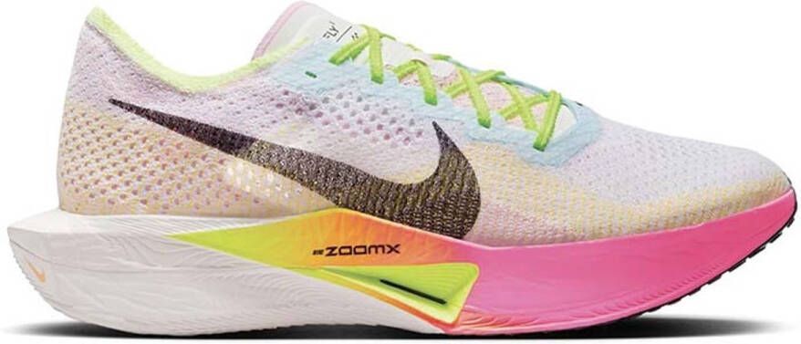 Nike Vaporfly 3 Hardloopschoenen Meerkleurig Volt Hyper Pink Zwart Geel Roze Vaporfly 3 Hardlopen Heren Hardloopschoenen Doos zonder deksel