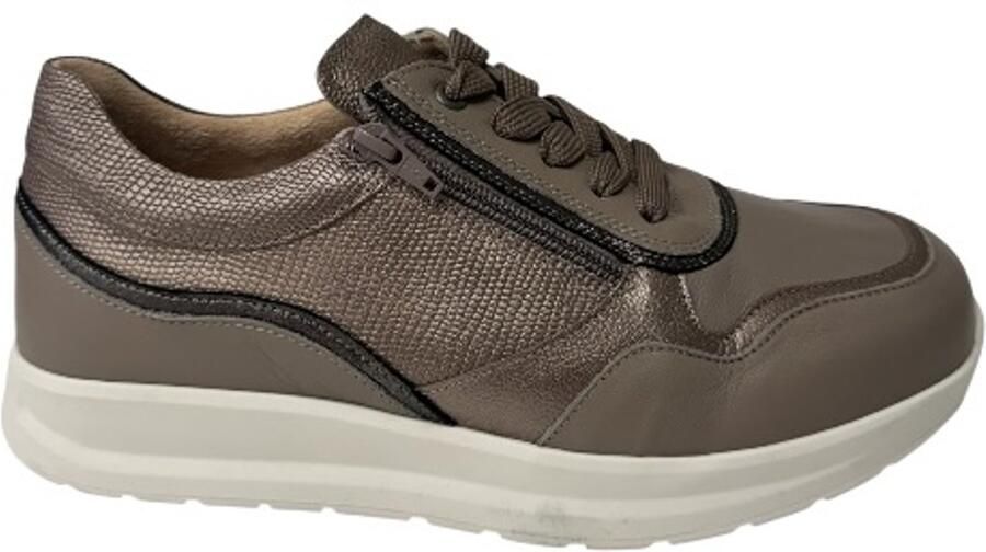 Nimco 7004 Sneaker Gentle Dark Taupe Combi Kx