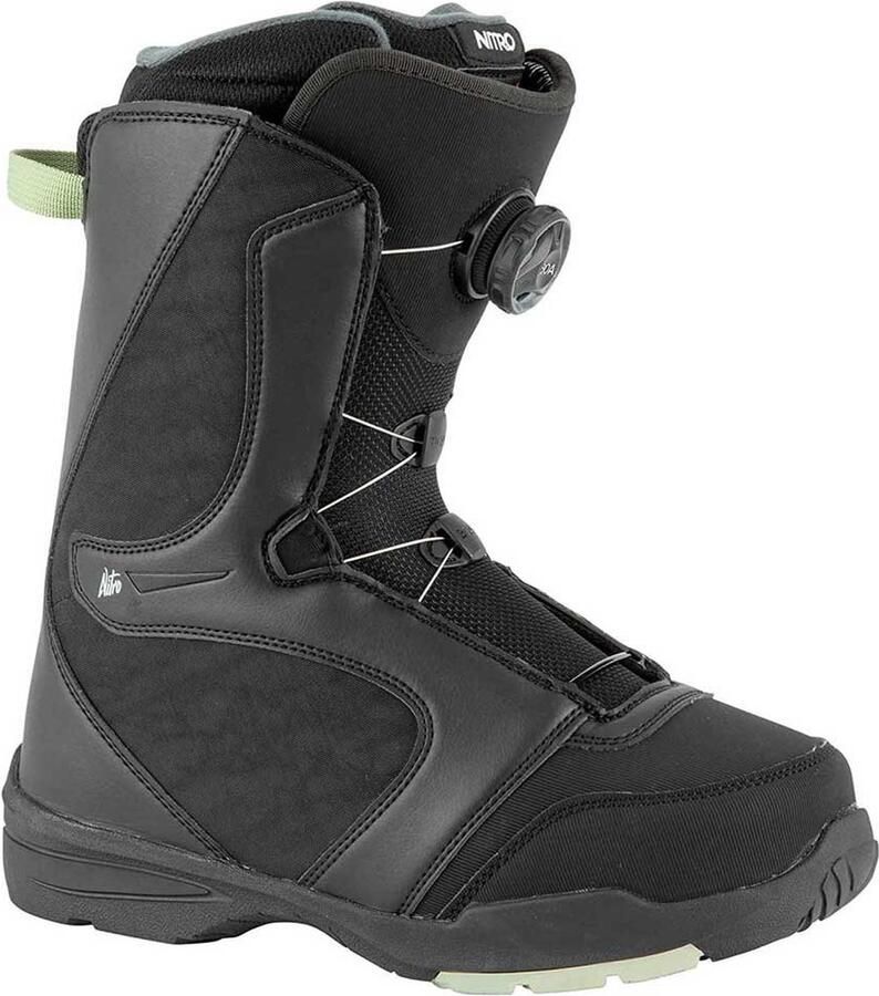 Nitro Flora Boa Snowboardlaarzen Voor Dames Zwart 24.0 Vrouw