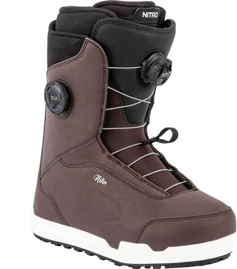 Nitro Scala Boa Snowboardlaarzen Voor Dames Bruin 25.5 Vrouw