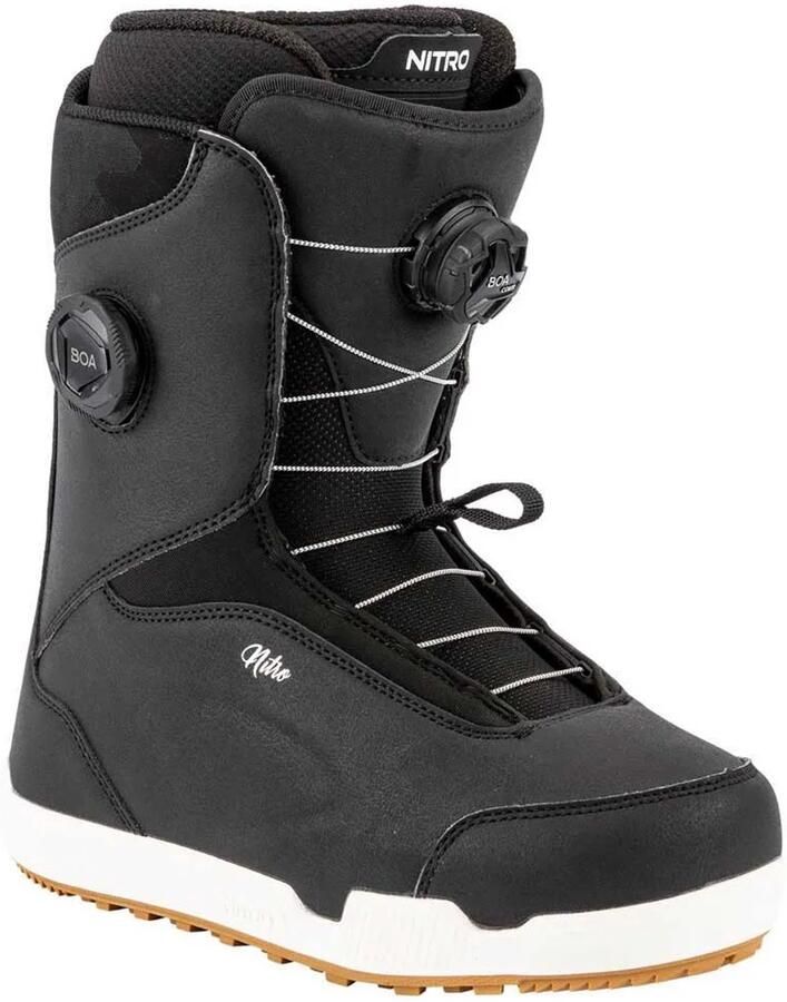 Nitro Scala Boa Snowboardlaarzen Voor Dames Zwart 26.5 Vrouw