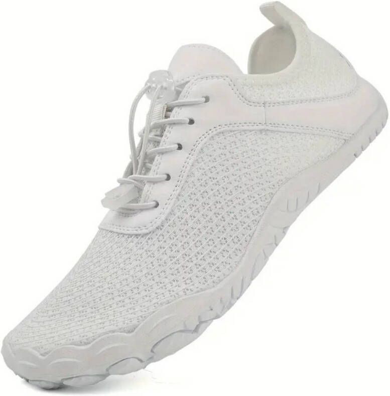Nivard Barefoot Schoenen Waterschoenen Aquashoes Afzwemschoenen Zwemles & Fitness Sportschoenen Wit