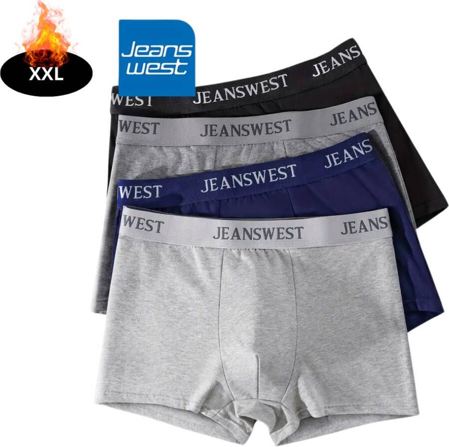 Nivard Bovista Onderbroeken Heren Boxershort Ondergoed Boxer Underwear Mannen 4 Pack Gemengd