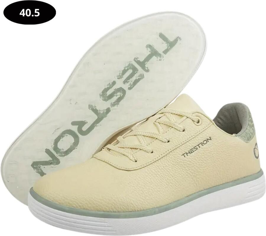 Nivard Golfschoenen Dames- Sneakers Golfkleding Golfschoenen Antislip Waterdicht Golfen Beige