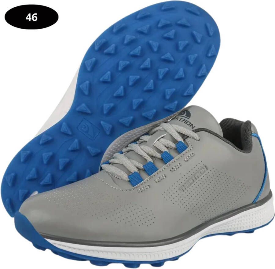 Bovista Golfschoenen Heren Sneakers Golfkleding Golfschoenen Antislip Waterdicht Golfen Grijs 46