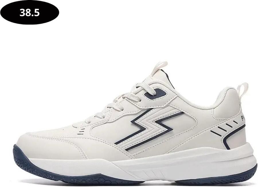 Nivard Tennisschoenen Tenniskleding Indoor Outdoor Beige & Blauw