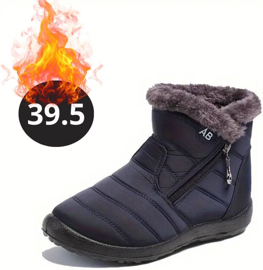 Nivard Snowboots Sneeuwschoenen Sneeuwboots Dames Wintersport Ski Skischoenen Blauw