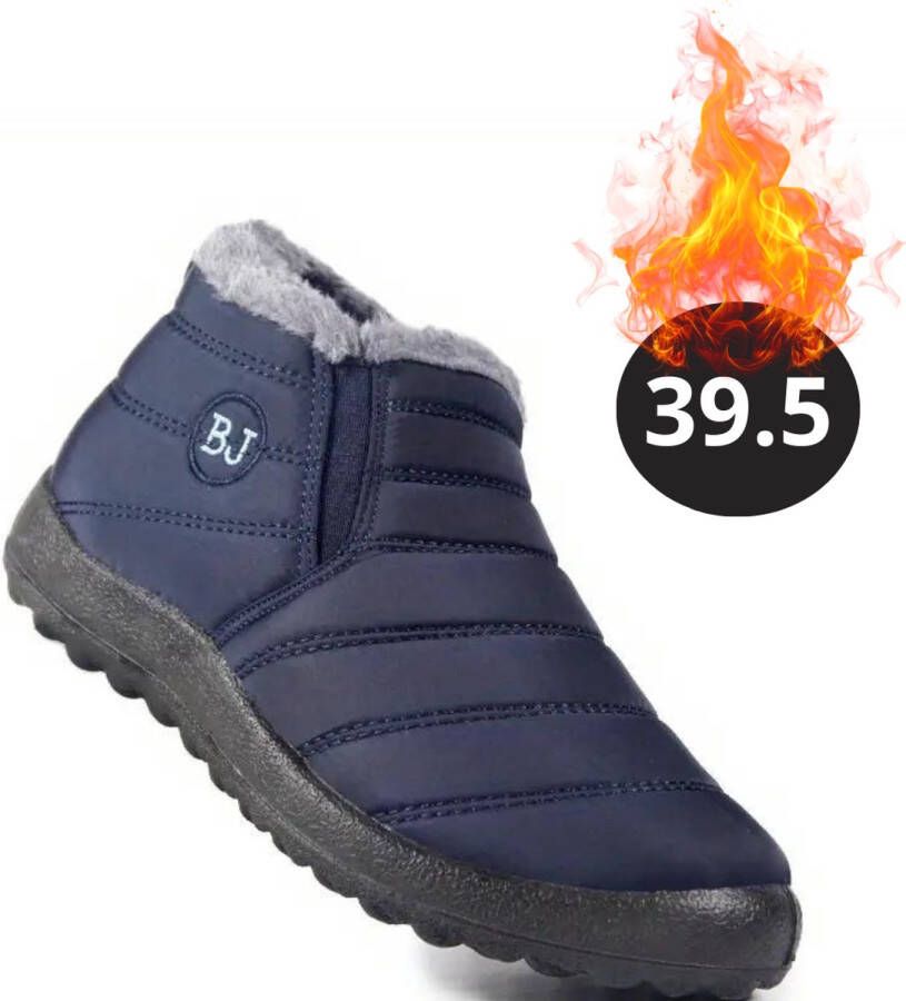 Nivard Snowboots Sneeuwschoenen Sneeuwboots Dames Wintersport Ski Skischoenen Blauw 39.5 Laag