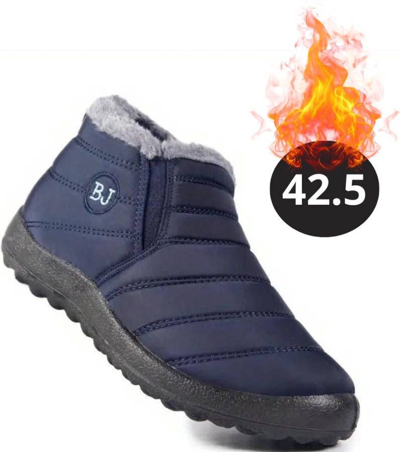 Nivard Snowboots Sneeuwschoenen Sneeuwboots Dames Wintersport Ski Skischoenen Blauw 42.5 Laag