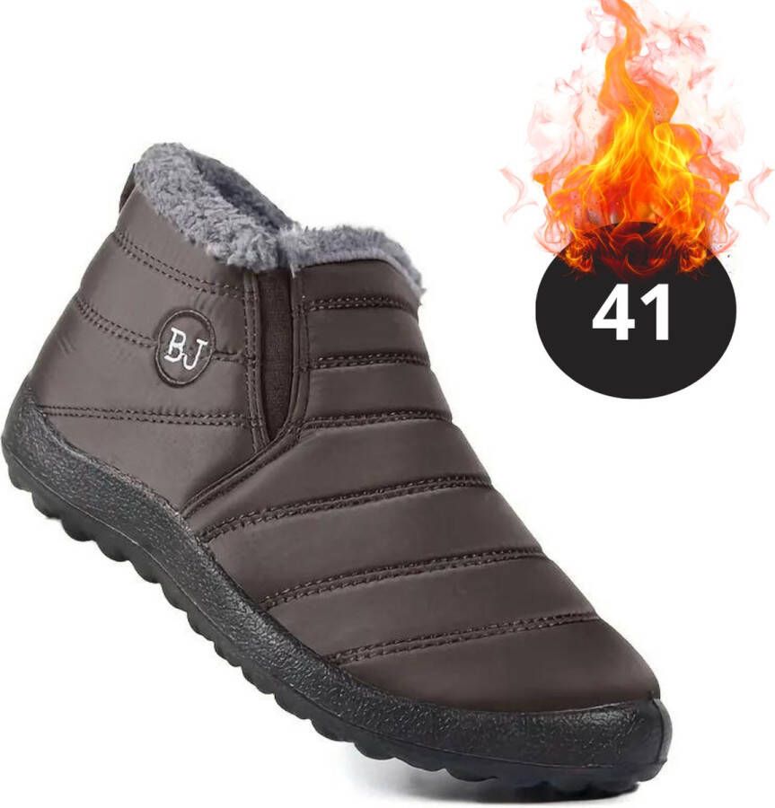 Nivard Snowboots Sneeuwschoenen Sneeuwboots Dames Wintersport Ski Skischoenen Khaki Laag