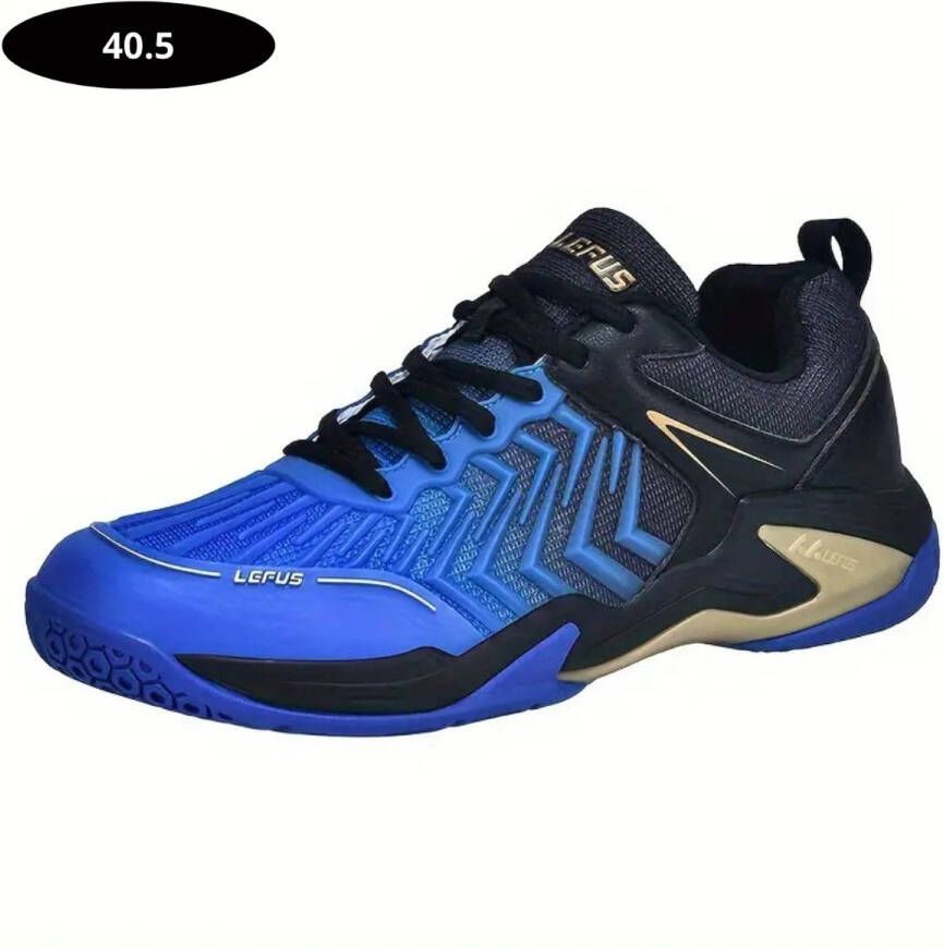 Nivard Tennisschoenen Tenniskleding Indoor Outdoor Blauw & Zwart