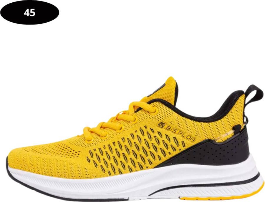 Nivard Tennisschoenen Heren Dames Tenniskleding Indoor Outdoor Geel