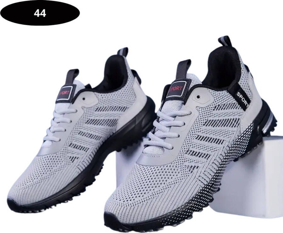 Nivard Tennisschoenen Tenniskleding Indoor Outdoor Grijs
