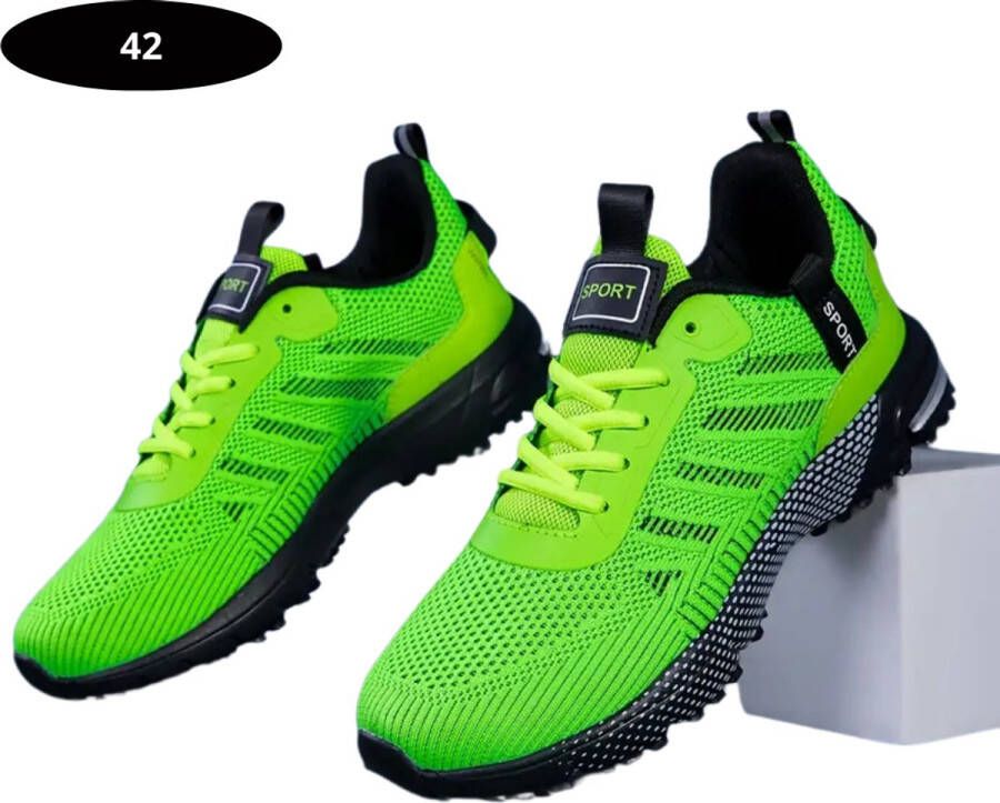 Nivard Tennisschoenen Tenniskleding Indoor Outdoor Groen