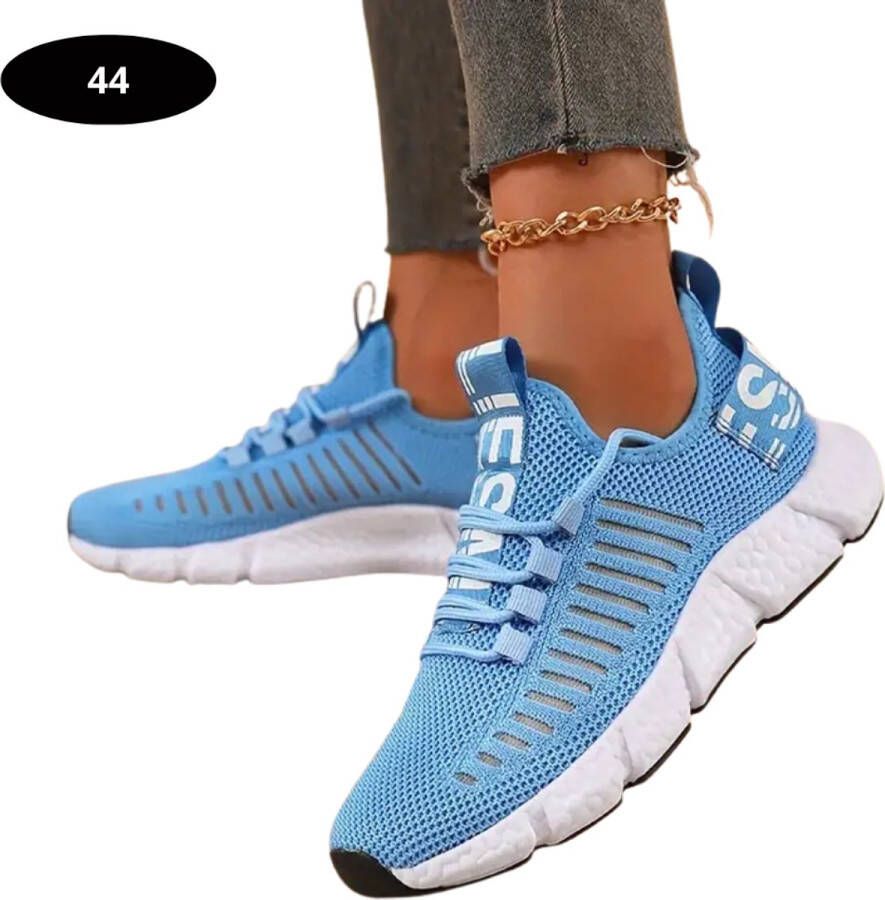 Nivard Tennisschoenen Tenniskleding Indoor Outdoor Hemelsblauw