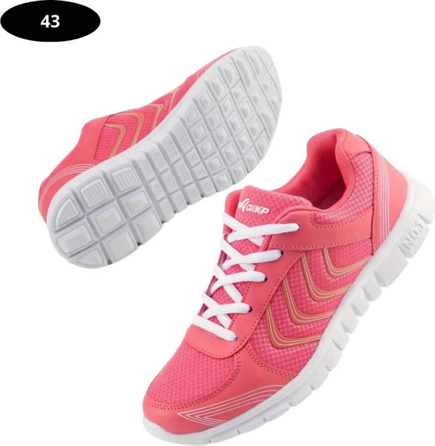 Nivard Tennisschoenen Tenniskleding Indoor Outdoor Lichtrood