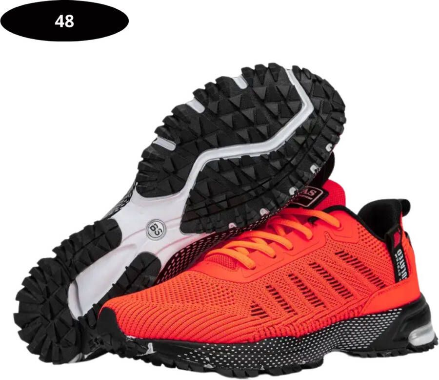 Nivard Tennisschoenen Tenniskleding Indoor Outdoor darijnrood