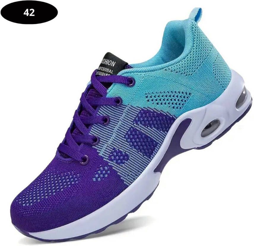 Nivard Tennisschoenen Tenniskleding Indoor Outdoor Paars
