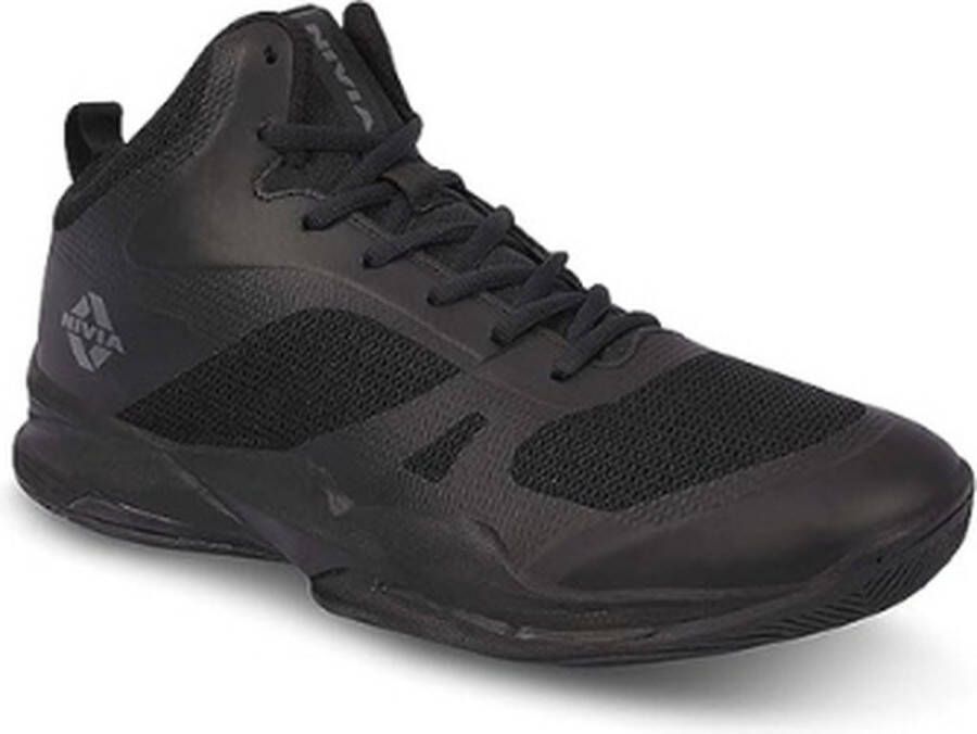 Nivia Combat 2.0 basketbalschoenen voor heren Phylon Rubber & TPU Schankzool met spacer -gaas bedekt met TPU -film Upper Basketbalveld binnen en buiten