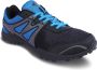 Nivia Men Marathon hardloopschoen voor heren Rubberen buitenzool met ademend mesh bovenwerk met PVC synthetisch leer Die Cut N.R E.VA Sockliner Ideaal voor trailrunning (blauw zwart) EURO - Thumbnail 2