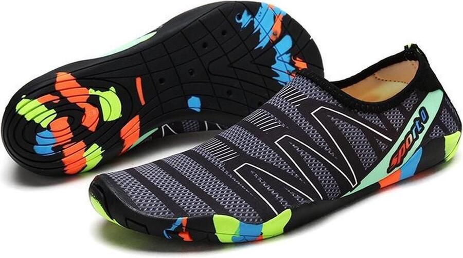Waterschoenen Aquaschoenen Strandschoenen Antislip Schoenen voor Zwembaden en Strand Volwassenen en Kinderen beschermt tegen grof zand scherpe stenen en dieren onder water Unisex