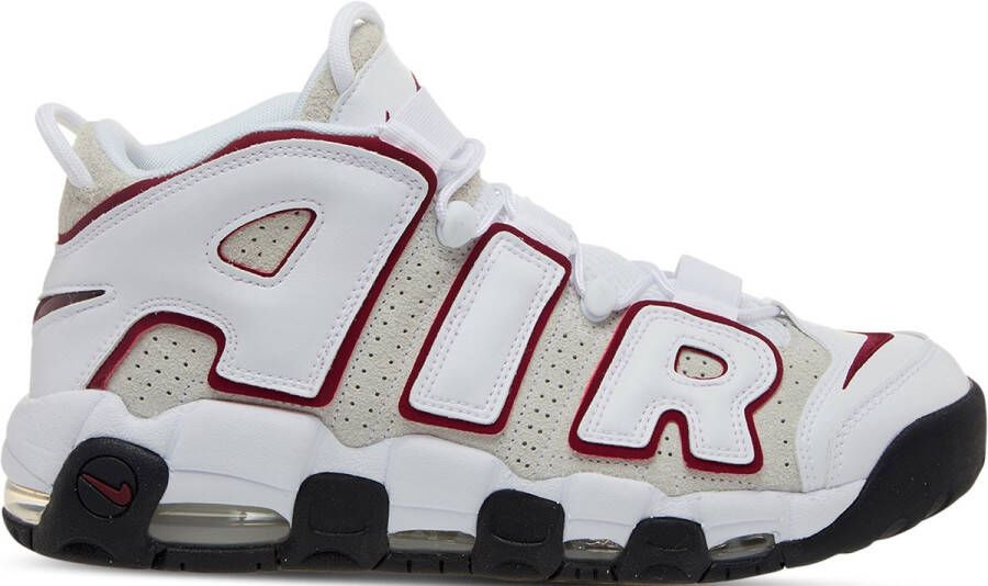 Nike Air More Uptempo '96 White Team Red-Summit White-Tm Best Grey - Foto 1