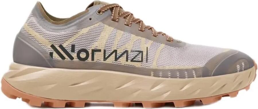 NNormal Kjerag Brut Trailrunningschoenen bruin oranje