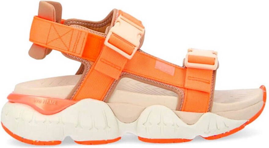 No Name Krazee Sandalen Oranje Vrouw