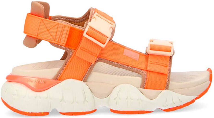 No Name Krazee Sandalen Oranje Vrouw