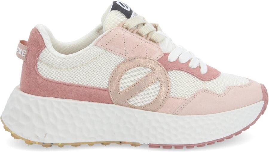 No Name Carter Jogger roze leren sportschoenen