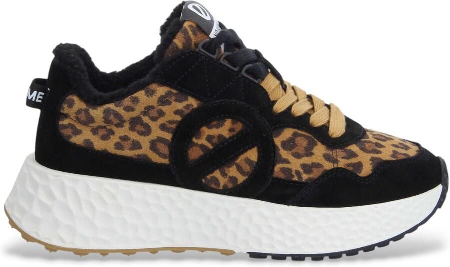 No Name Low-Top Sneakers Carter Jogger W in luipaardprint