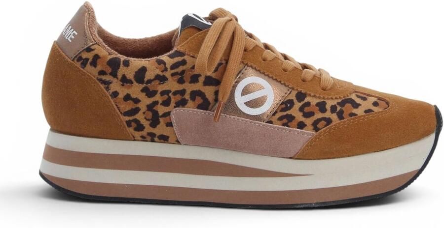 No Name Leren Flex Jogger sneakers