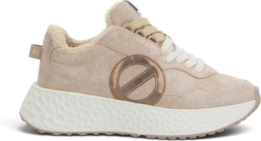 No Name Leren Sneakers Carter Jogger Crystal Cocoon