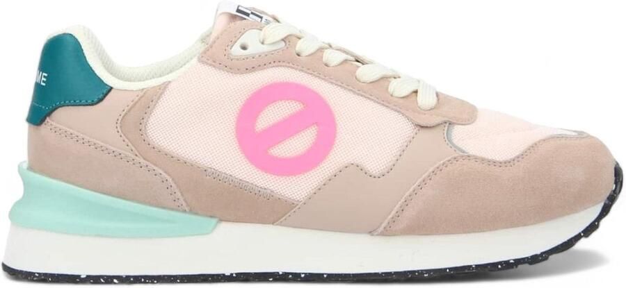 No Name Tova roze leren sportschoenen