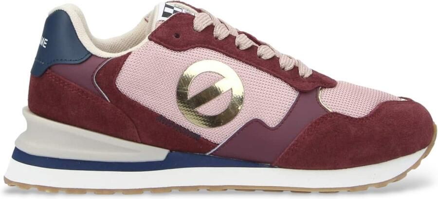 No Name Tova Runner kastanjebruin leren sportschoenen