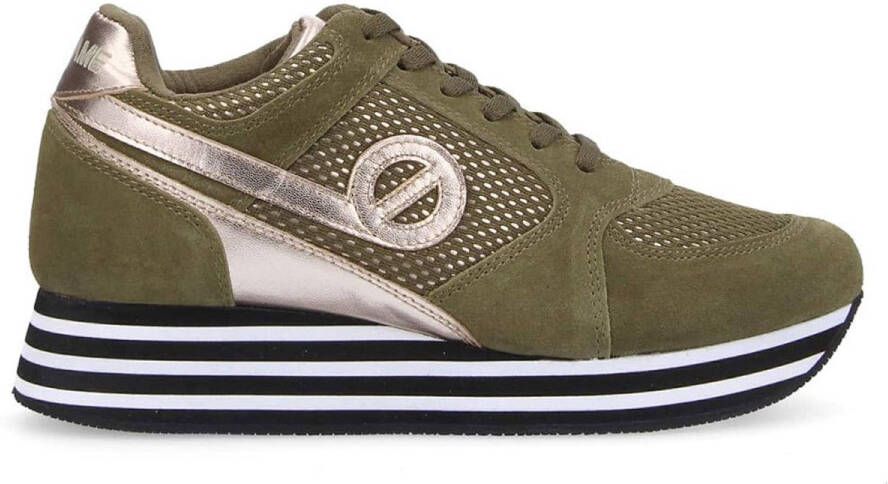 No Name Parko Jogger Reflet Schoenen Groen Vrouw
