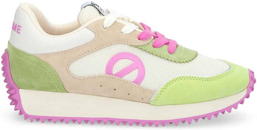 No Name Punky Schoenen Wit Vrouw