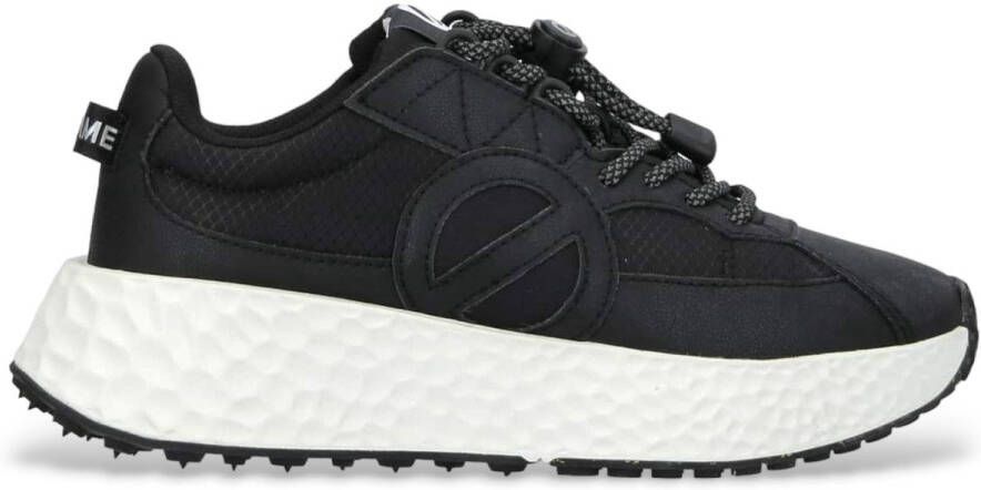 No Name Jogger Suède Sneakers Black Dames