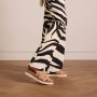 No Stress Dames Beige suède sandalen - Thumbnail 2