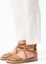 No Stress Dames Beige suède sandalen met bandjes - Thumbnail 2