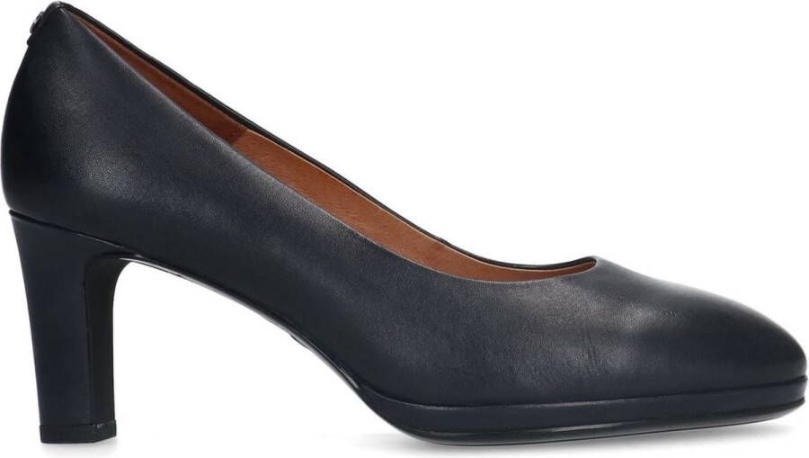 No Stress Dames Blauwe leren pumps