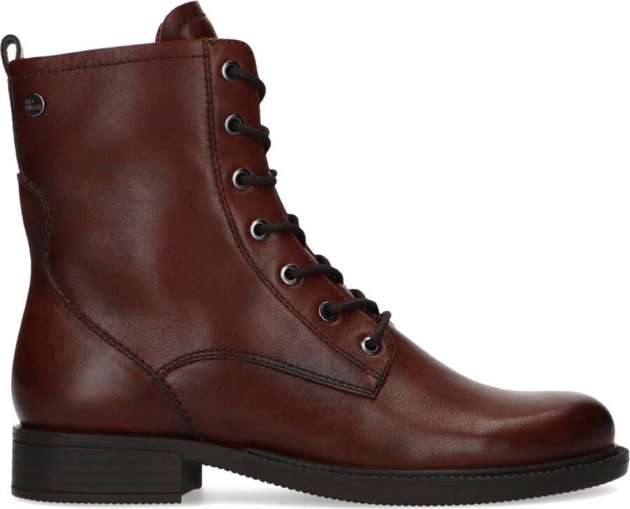 No Stress Dames Bruine veterlaarsjes met imitatiebont - Foto 1