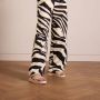 No Stress Dames Gouden leren croco sandalen - Thumbnail 2