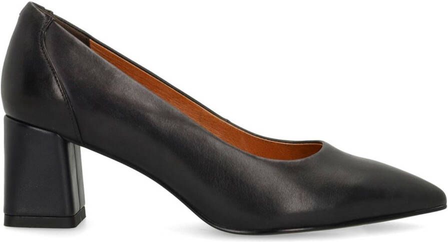 No Stress Dames Navy leren pumps