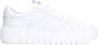 No Stress Dames Witte leren sneakers - Thumbnail 1