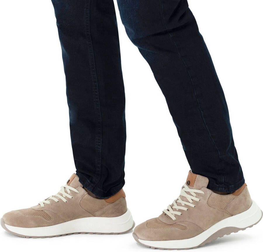 No Stress Heren Beige suède sneakers - Foto 3