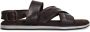 No Stress Heren Bruine leren sandalen - Thumbnail 2