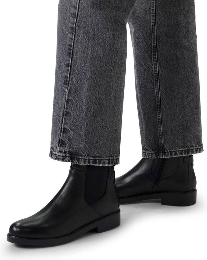 No Stress Dames Zwarte leren chelsea boots - Foto 2