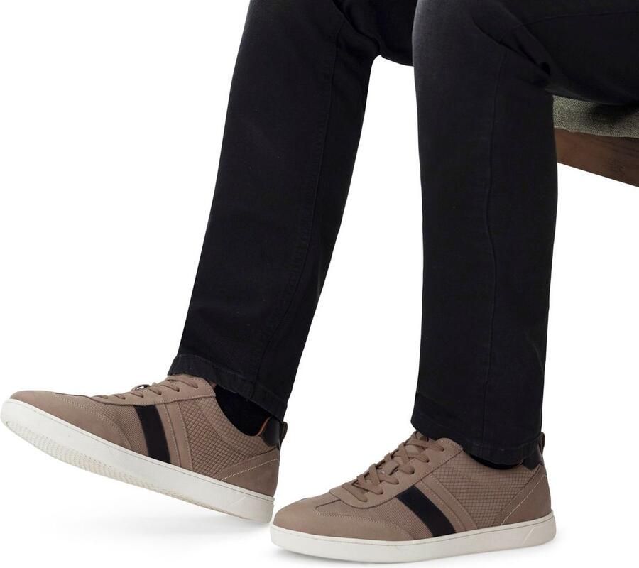 No Stress Heren Beige nubuck sneakers - Foto 2
